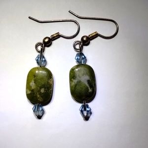 Serpentine earrings